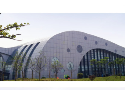 商丘会议中心外景网架工程